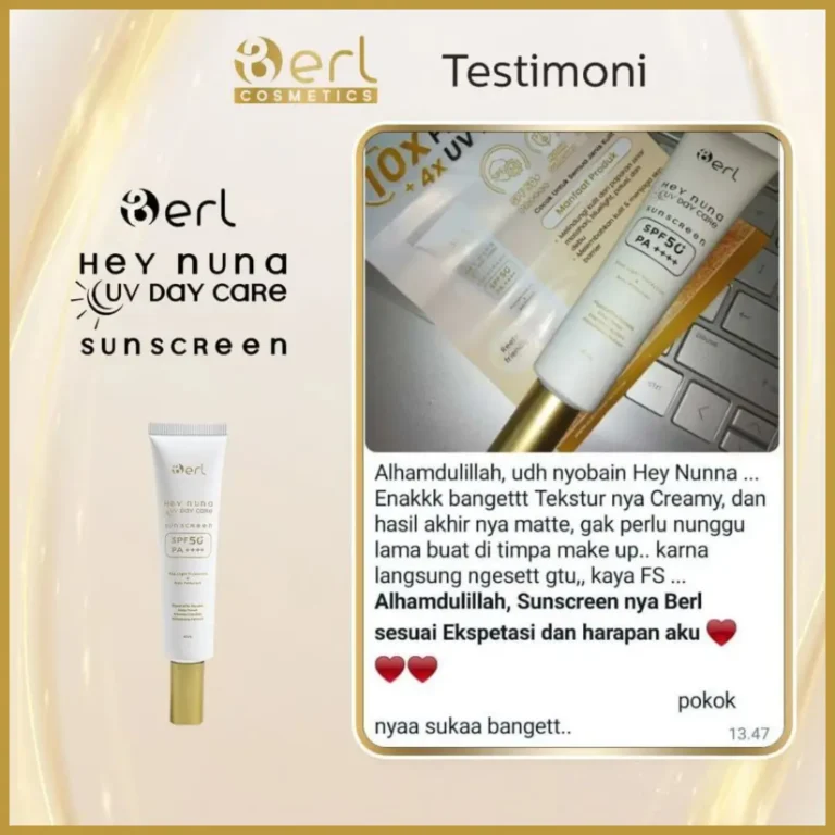 B Erl Hey Nuna UV Day Care Sunscreen 6