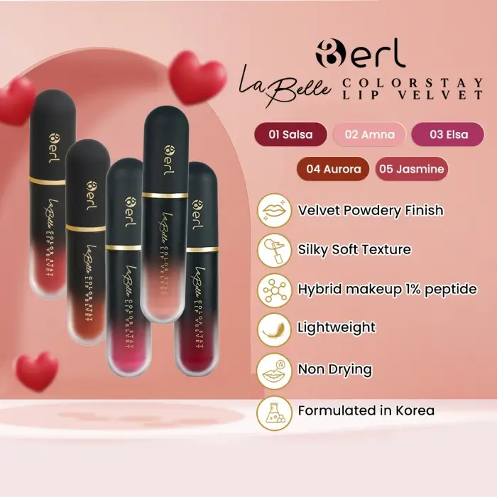 B Erl La Belle Colorstay Lip Velvet 3