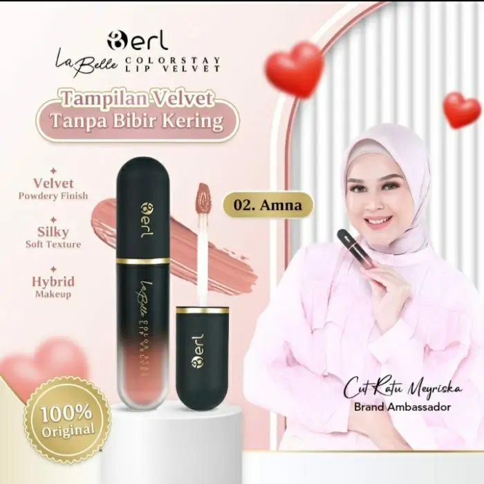 B Erl La Belle Colorstay Lip Velvet 6