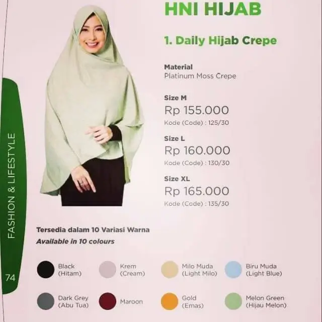 Daily Hijab Crepe 2