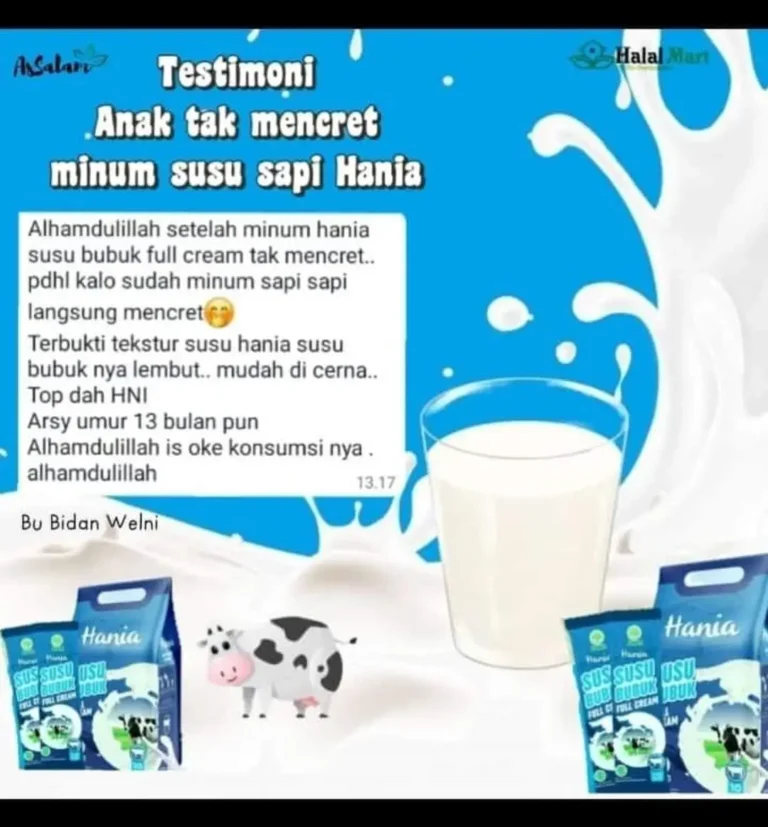 HANIA SUSU BUBUK FULL CREAM 4