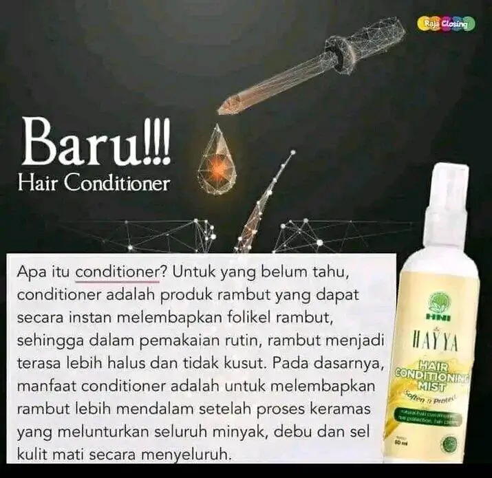 HAYYA HAIR CONDITIONING MIST 4