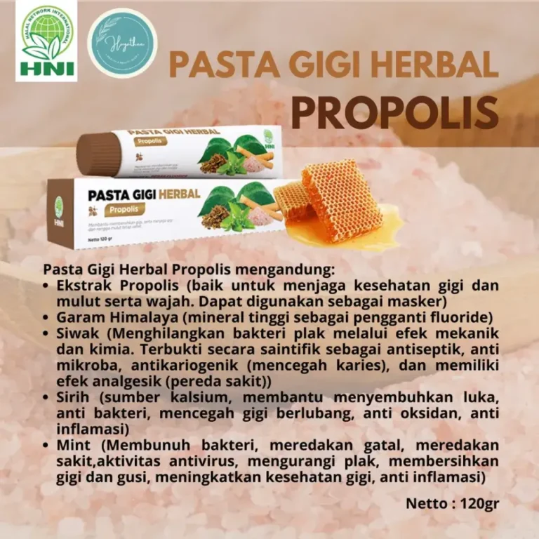 PASTA GIGI HERBAL PROPOLIS 3