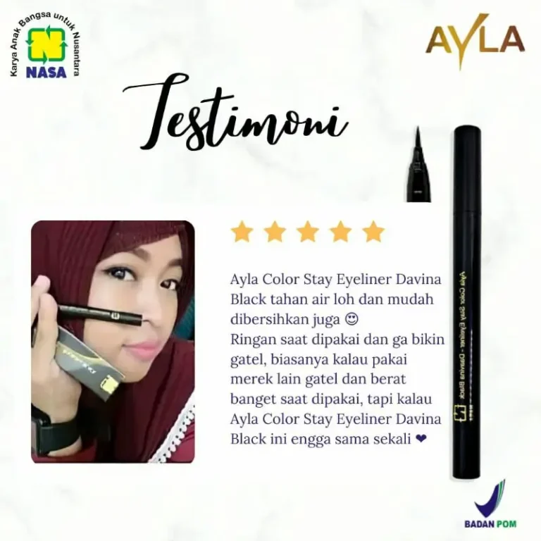 AYLA COLOR STAY EYELINER – DAAVINA BLACK 4