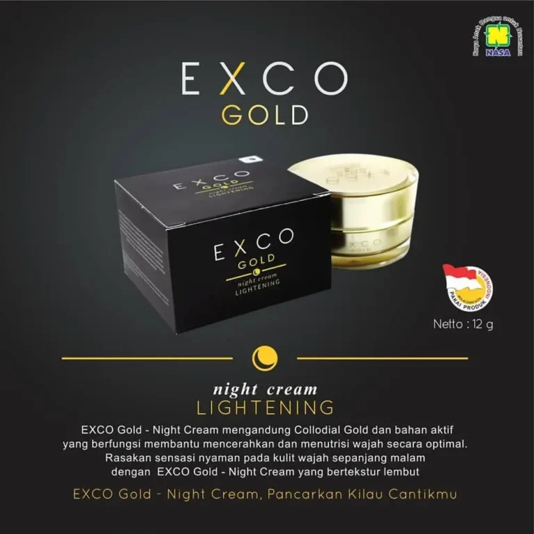 EXCO GOLD +E NIGHT CREAM LIGHTENING 2