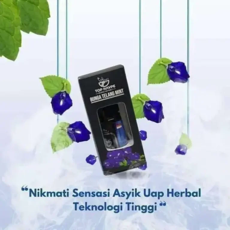 TOP HAPVE Bunga Telang Mint 3