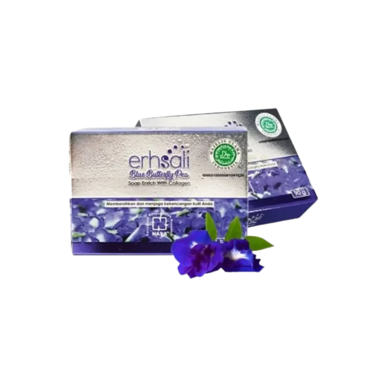 ERSHALI BLUE BUTTERFLY PEA SOAP