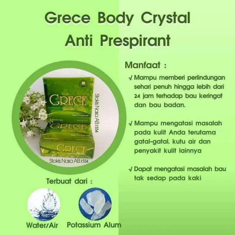 GRECE Anti Perspirant Body Crystal 3