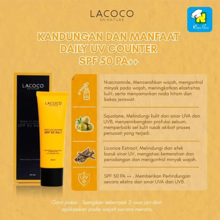 LACOCO Sunscreen Daily UV Counter SPF 50+ 3