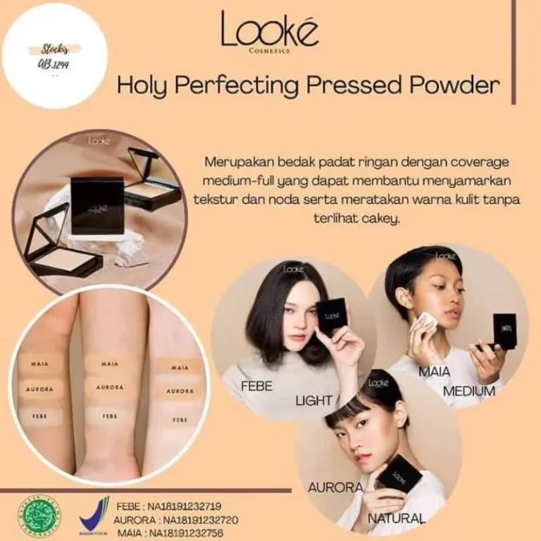 LOOKE Holy Perfecting Pressed Powder 3
