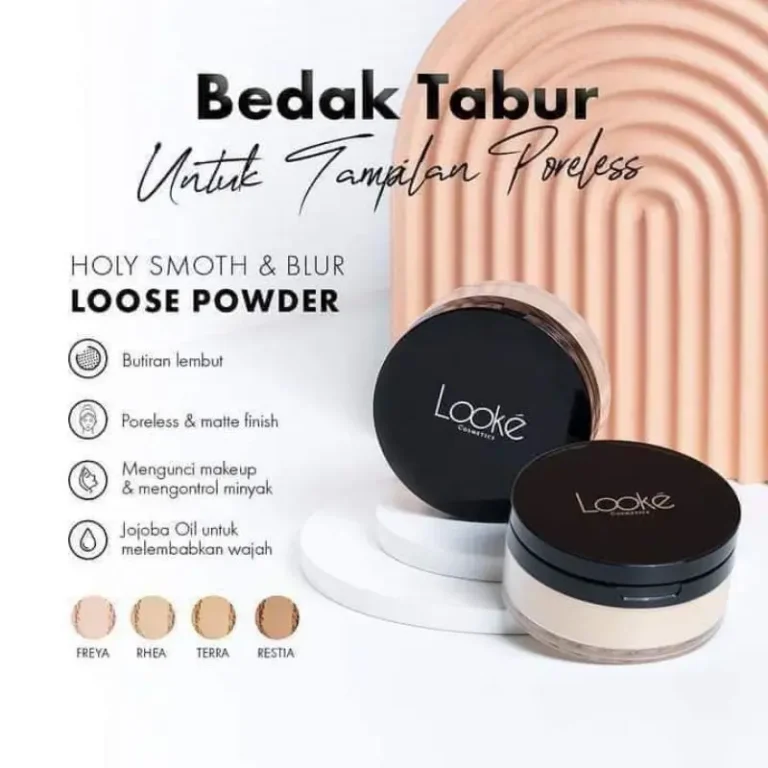 LOOKE Holy Smooth and Blur Loose Powder 2