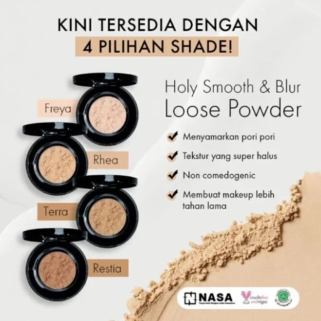 LOOKE Holy Smooth and Blur Loose Powder 3