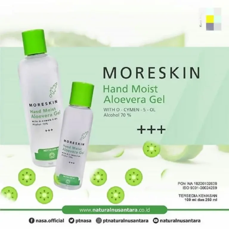 MORESKIN Hand Moist Aloevera Gel 2