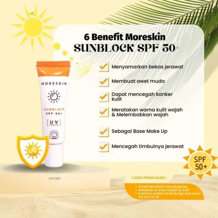 MORESKIN Sunblock SPF 50+ 3