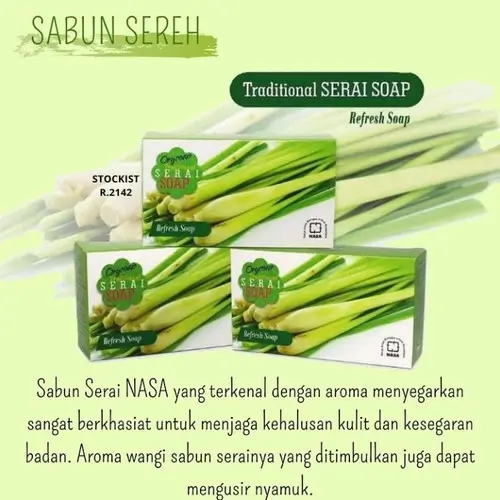ORYSOAP Traditional Sereh Soap 2