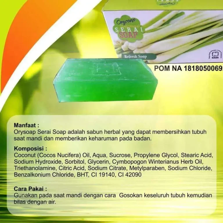 ORYSOAP Traditional Sereh Soap 3