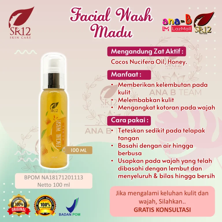 Facial Wash Honey 2