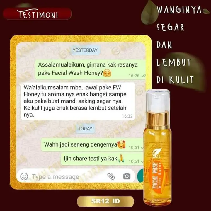 Facial Wash Honey 5