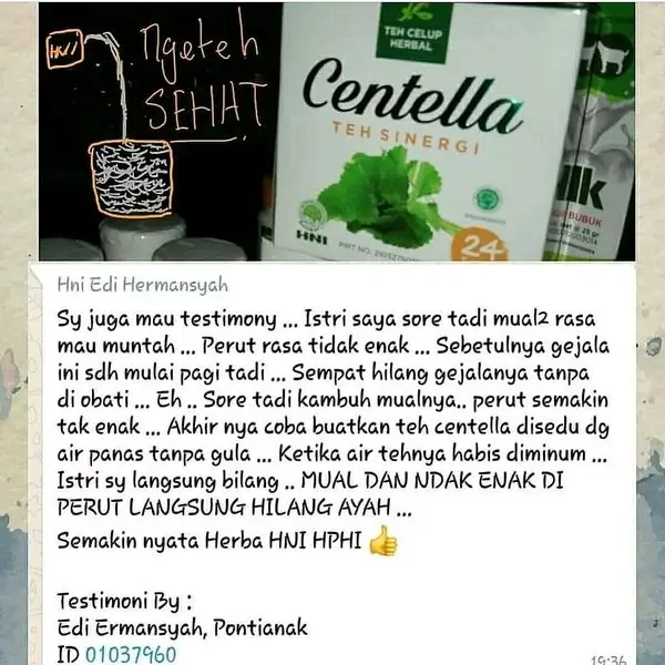 CENTELLA TEH SINERGI 4