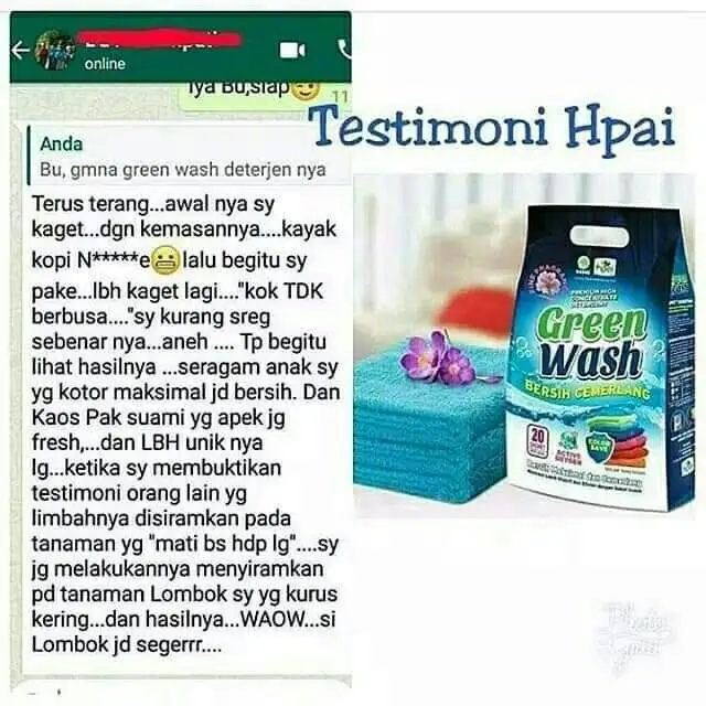 GREEN WASH DETERGENT 4