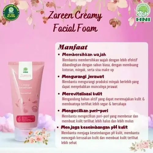 ZAREEN CREAMY FACIAL FOAM 2