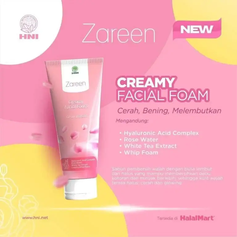 ZAREEN CREAMY FACIAL FOAM 3