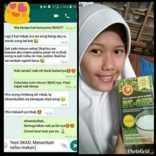 SKA-72 SERBUK KEDELAI HIJAU ALAMI PILIHAN 5