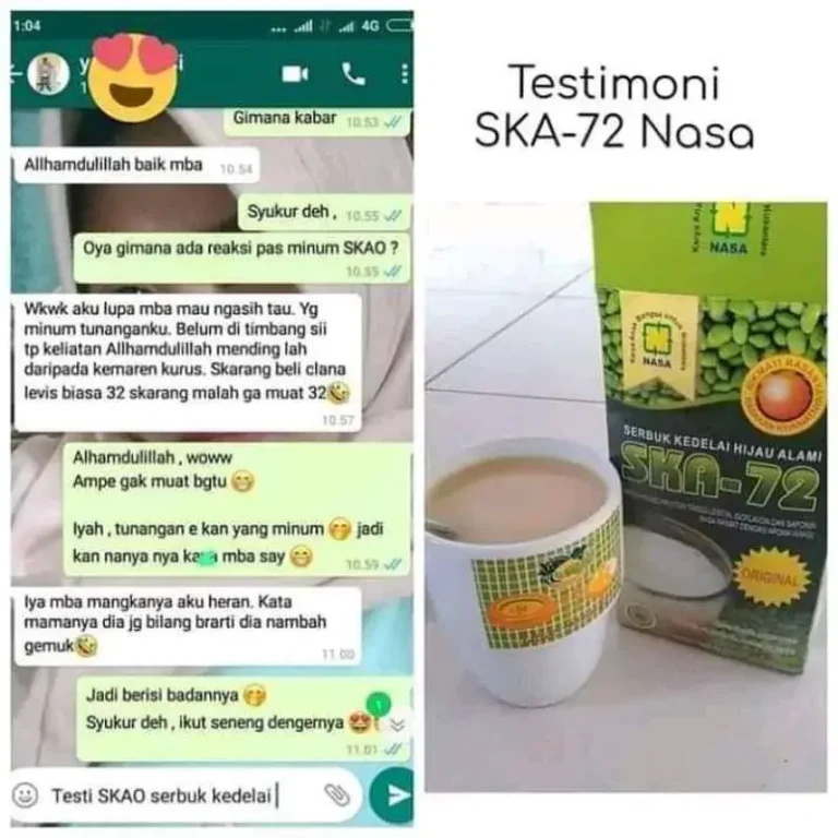 SKA-72 SERBUK KEDELAI HIJAU ALAMI PILIHAN 6