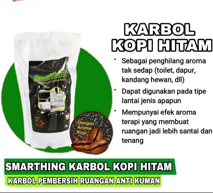 SMARTHINK Pembersih Lantai Kopi 3
