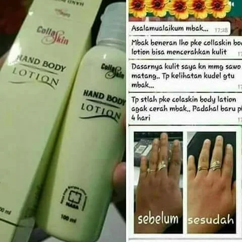 COLLASKIN GOLD BODY LOTION 6