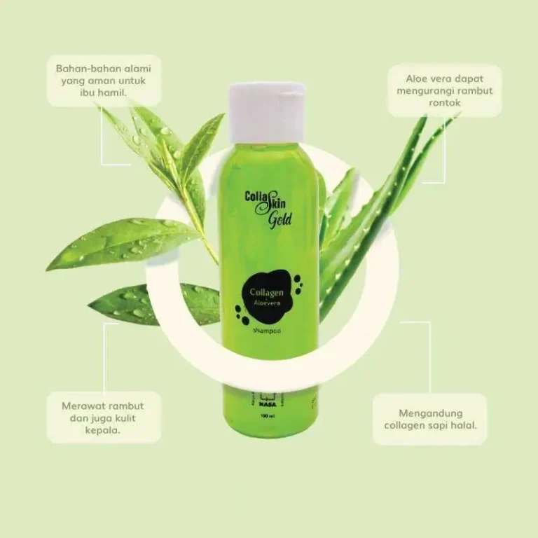 COLLASKIN GOLD Collagen dan Aloevera Shampoo 2