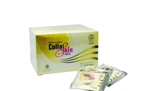 COLLASKINDRINK Minuman Serbuk Rasa Lemon