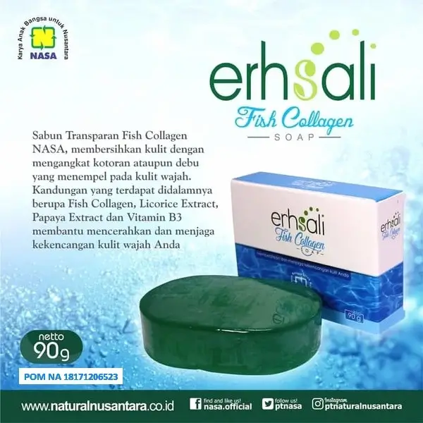 ERSHALI Fish Collagen Soap 2