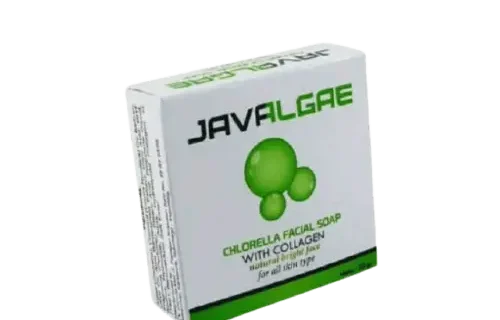 JAVALGAE Chlorella Facial Soap With Collagen