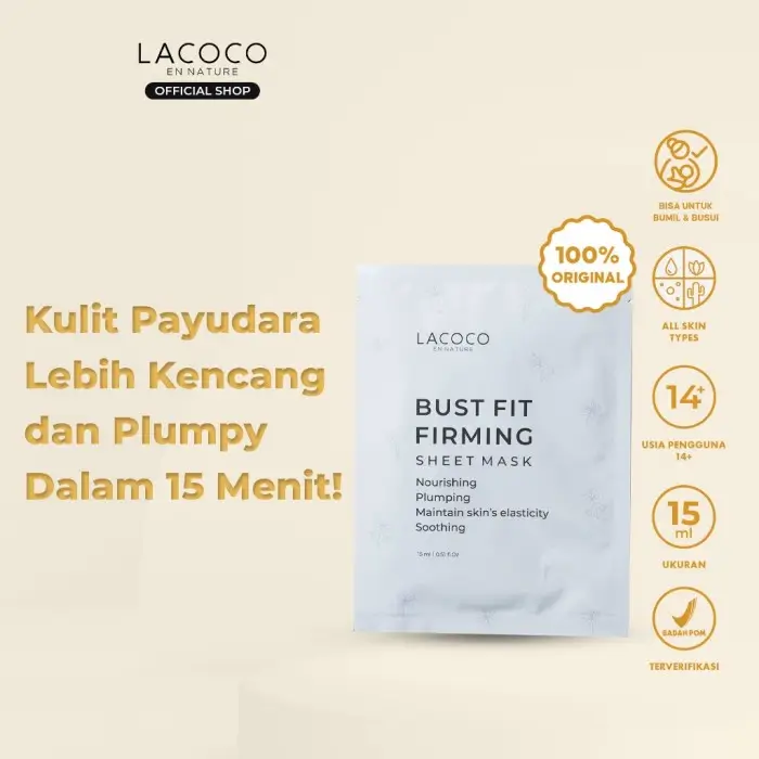 LACOCO EN NATURE BUST FIT FIRMING SHEET MASK 3