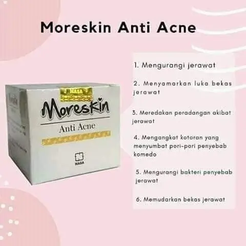 MORESKIN Anti Acne Cream 3
