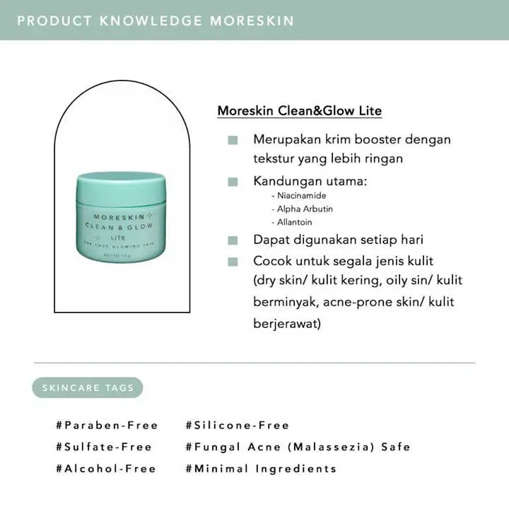 MORESKIN Clean And Glow 3