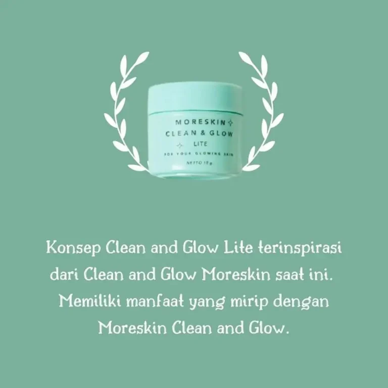 MORESKIN Clean & Glow Lite Cream 2