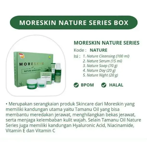MORESKIN NATURE Paket 3