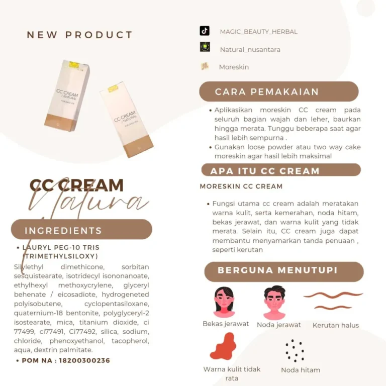MORESKIN PERFECT MATCH FOUNDATION 3
