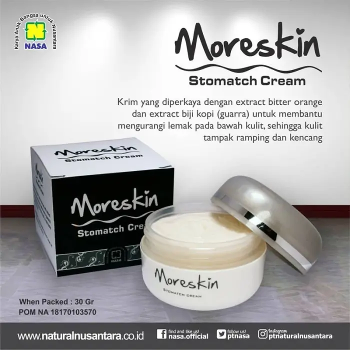 MORESKIN Stomatch Cream Susut Perut 2