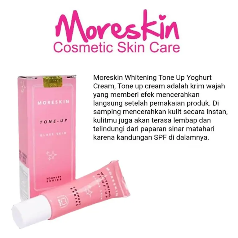 MORESKIN Whitening Tone Up Yoghurt Cream 2