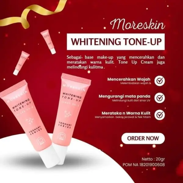 MORESKIN Whitening Tone Up Yoghurt Cream 3
