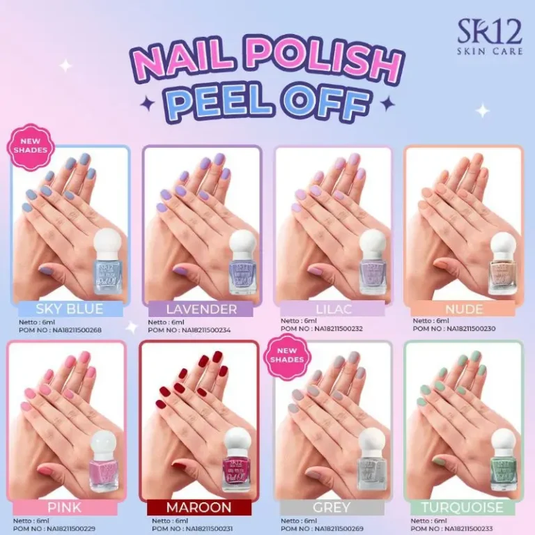 Nail Polish Peel Off Maroon 4