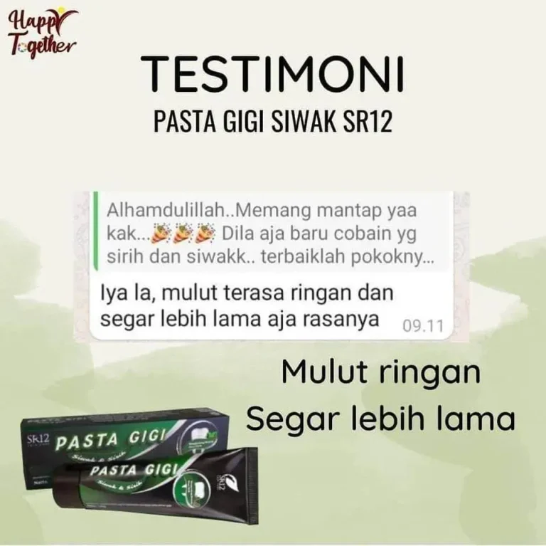 Pasta Gigi Siwak & Sirih 6